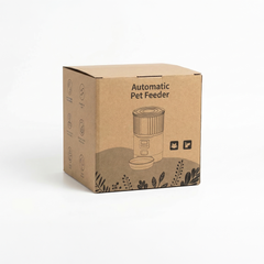 Hranitor automat pentru caini si pisici, 4 l, Alb