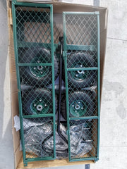 Carucior de gradina, cu plasa, verde, GC – 014B