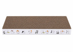 Suport pentru Ascuțit Gheare Pisici Drept din Carton Premium, 43 x 20 x 3 cm