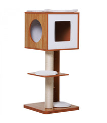 Ansamblu de joaca elegant pentru pisici, Pawhut, 50x40x91 cm, D30 - 206V01