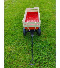 Carucior – tip vagon pentru transport gradina, curte, copii, KMB – 012