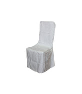 Husa scaun alba CC009N