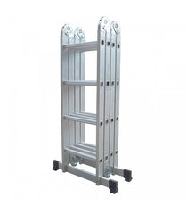 Scara multifunctionala, aluminiu, 4x4 trepte, 4,6 m, FSFA-004