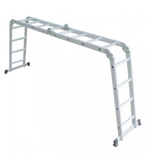Scara multifunctionala, aluminiu, 4x4 trepte, 4,6 m, FSFA-004