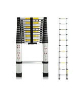 Scara telescopica, aluminiu, 3,8 m, TLS38040B