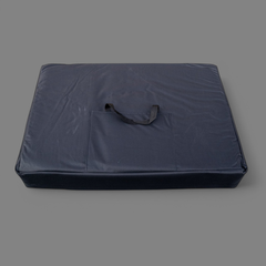 Masa de masaj, cadru aluminiu, 3 sectiuni, Alb