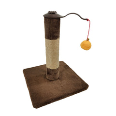 Ansamblu de joaca pisici tip stalp de zgariere, cu minge, M006A-02, 30x30x37 cm